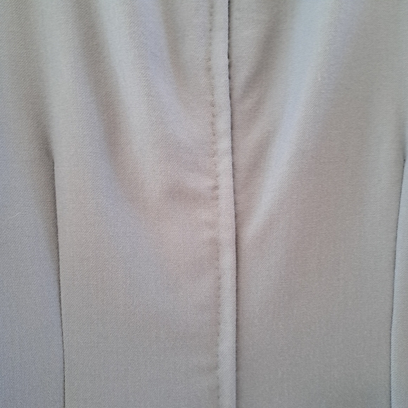 Wool crepe sheath mock neck dress - Picture 8 of 8